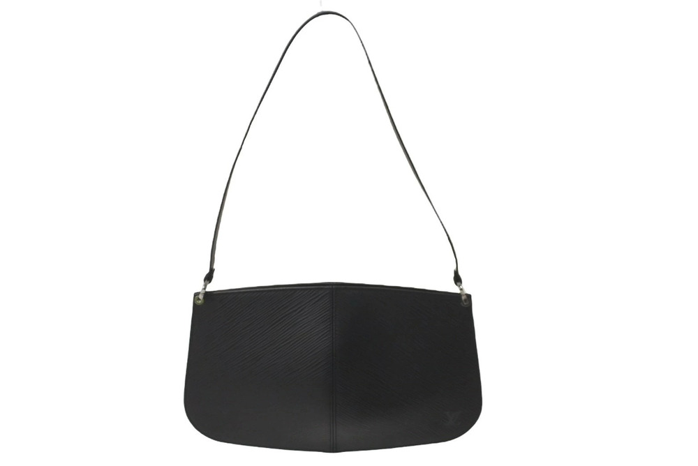 Louis Vuitton Hobo Bag Demi Lune Epi Leather Noir Black